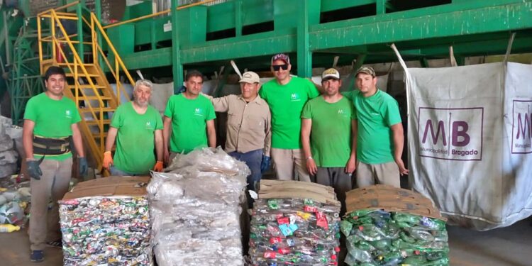 SE RECUPERARON LOS MATERIALES RECICLABLES DE LA FIESTA DEL CABALLO