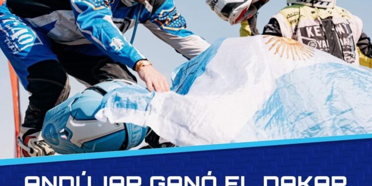 “MANU” ANDUJAR ES EL NUMERO 1 DEL MUNDO. TERMINO EL RALLY DAKAR