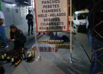 IMPORTANTE DECOMISO POR VENTA DE ALCOHOL FUERA DE HORARIO