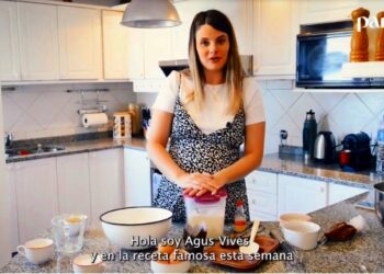 LA RECETA FAMOSA: LA PASTELERA AGUSTINA VIVES PREPARA MUFFINS DE CHOCOLATE CON RELLENO DE DULCE DE LECHE