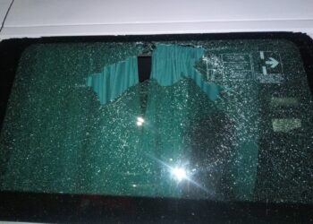 DISTURBIOS LUEGO DEL PARTIDO ENTRE BRAGADO CLUB Y VILLA BELGRANO