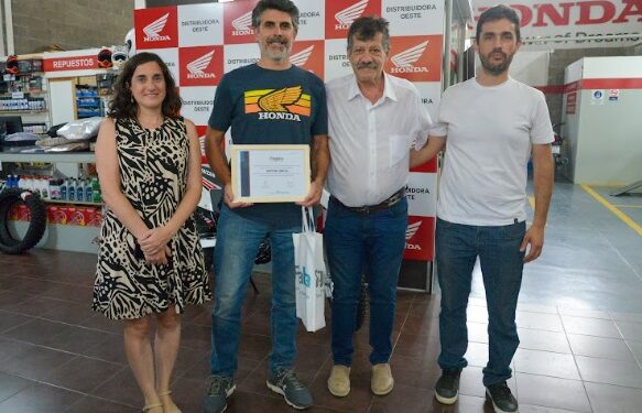 PYMES LOCALES FUERON VISITADAS POR EL JEFE COMUNAL Y LA TITULAR DEL FOGABA