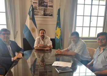 PEREGRINACION AL MINISTERIO. EL INTENDENTE SE REUNIO CON EL MINISTRO DE ECONOMIA DE LA PROVINCIA