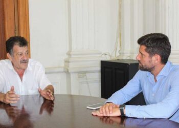BARENGHI RECIBIÓ A CESAR MUÑOZ, DIRECTOR NACIONAL DE REHABILITACIÓN DE DISCAPACIDAD