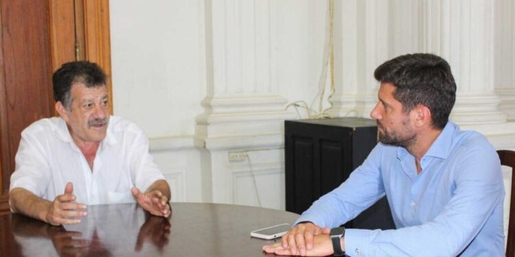 BARENGHI RECIBIÓ A CESAR MUÑOZ, DIRECTOR NACIONAL DE REHABILITACIÓN DE DISCAPACIDAD