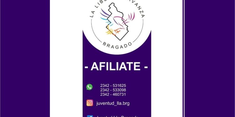 LA LIBERTAD AVANZA DE BRAGADO TAMBIEN SALE EN BUSCA DE  AFILIACIONES