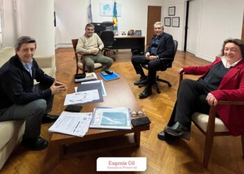 REUNIÓN DE GESTIÓN Y ARTICULACIÓN JUNTO AL SUBSECRETARIO DE RECURSOS HÍDRICOS DE LA PROVINCIA DE BUENOS AIRES.