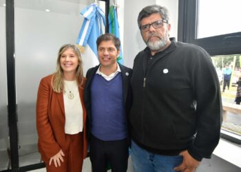 AXEL KICILLOF INAUGURÓ LA CASA DE LA PROVINCIA EN LOS TOLDOS. EL INTENDENTE INTERINO ASISTIÓ AL ACTO