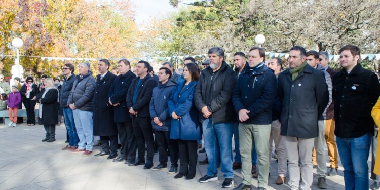 LOS ACTOS OFICIALES DEL 25 DE MAYO, SE TRASLADARON A O’BRIEN