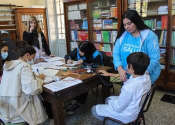 COMENZÓ EL PROGRAMA DE SALUD ESCOLAR.
