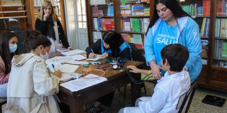 COMENZÓ EL PROGRAMA DE SALUD ESCOLAR.