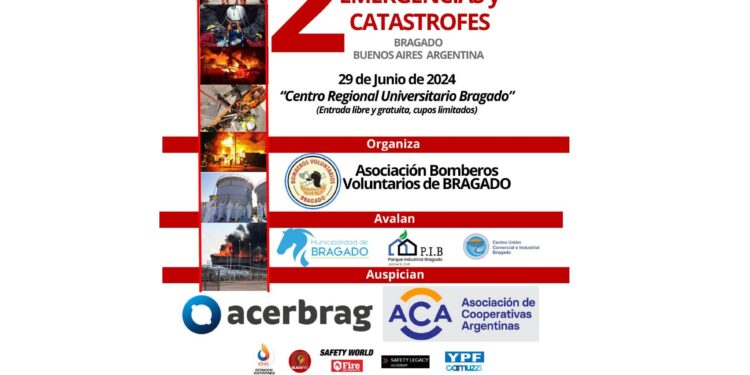 BOMBEROS ORGANIZA LA 2° JORNADAS DE EMERGENCIAS Y CATÁSTROFES.