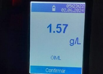 ESTABA DURMIENDO EN SU AUTO Y LO DESPERTARON PARA HACER EL TEST DE ALCOHOLEMIA: POSITIVO