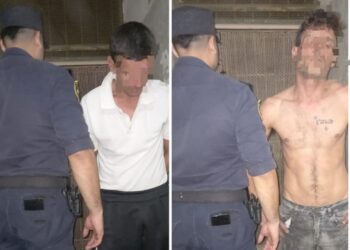 ENTRAN A UNA VIVIENDA Y GOLPEARON AL DUEÑO PARA ROBARLE. YA FUERON DETENIDOS 