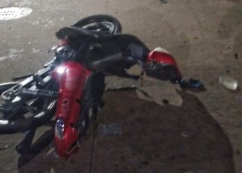 MOTOCICLISTA HERIDO. CHOQUE EN ALEM Y ROCA
