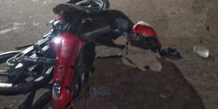 MOTOCICLISTA HERIDO. CHOQUE EN ALEM Y ROCA