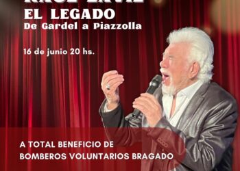 RAÚL LAVIÉ EN CONCIERTO PRESENTANDO “EL LEGADO” DE GARDEL A PIAZZOLLA.