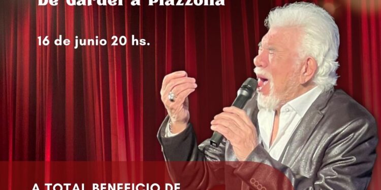 RAÚL LAVIÉ EN CONCIERTO PRESENTANDO “EL LEGADO” DE GARDEL A PIAZZOLLA.