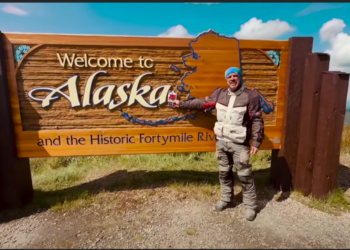 LLEGO EL DIA. GUILLERMO “WILLY” BEN, PISÓ FINALMENTE ALASKA