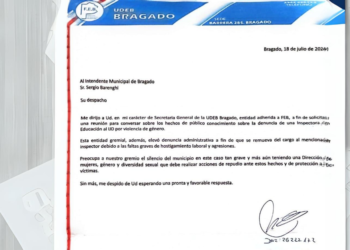 DENUNCIA DE UNA INSPECTORA AL JEFE DISTRITAL POR VIOLENCIA DE GÉNERO.PIDEN AUDIENCIA A BARENGHI