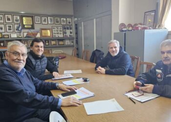 BOMBEROS DE BRAGADO RECIBIÓ A FUNCIONARIOS NACIONALES