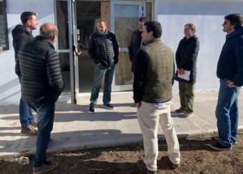 CAPS LOS EUCALIPTOS. BARENGHI RECORRIÓ LA OBRA.