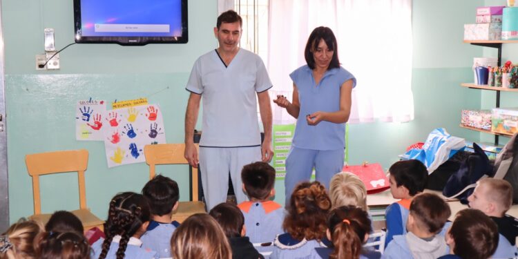 LUEGO DEL RECESO INVERNAL CONTINÚA EL PROGRAMA DE SALUD BUCODENTAL