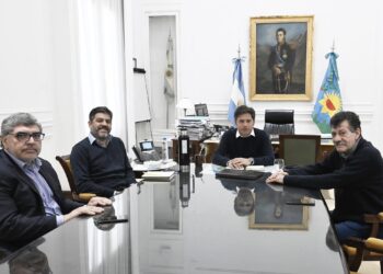 DARIO DURETTI ELOGIO LA REUNION DEL GOBERNADOR KICILLOF CON SERGIO BARENGHI