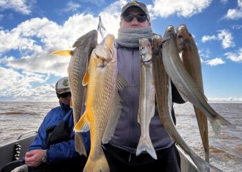 PESCA. MAGDALENA, UNA BUENA OPCIÓN, 2 ESPECIES EN UN MISMO LUGAR