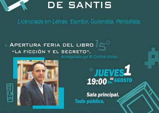LLEGA LA FERIA DEL LIBRO BRAGADO. SERA ENTRE EL 1 Y EL 4 DE AGOSTO