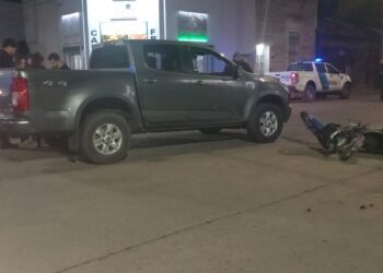 CHOQUE EN LA ESQUINA DE SAN MARTÍN Y BARRERA