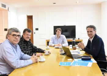 BARENGHI SE REUNIÓ EN LA PLATA  CON KATOPODIS Y D’ONOFRIO