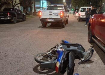 ESTA VEZ LA PROTAGONISTA DEL ACCIDENTE, FUE LA MISMA POLICIA