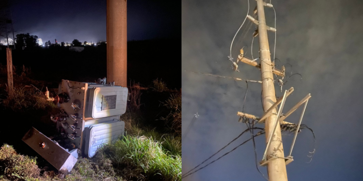 UNA SERIE DE ROBOS A LA RED ELÉCTRICA PERJUDICARON EL SUMINISTRO EN MERCEDES, BRAGADO Y ALBERTI 1 UNA SERIE DE ROBOS A LA RED ELÉCTRICA PERJUDICARON EL SUMINISTRO EN MERCEDES, BRAGADO Y ALBERTI