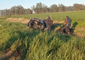 ACCIDENTE EN RUTA 5. DOS VEHÍCULOS INVOLUCRADOS