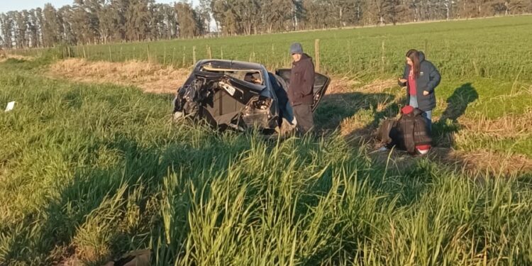 ACCIDENTE EN RUTA 5. DOS VEHÍCULOS INVOLUCRADOS