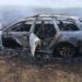 SE INCENDIÓ UN AUTO SOBRE RUTA 46