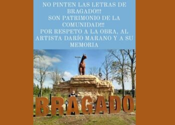 FUERTE MOVIDA EN BRAGADO PARA EVITAR QUE LA OBRA DE DARIO MARANO SEA REEMPLAZADA