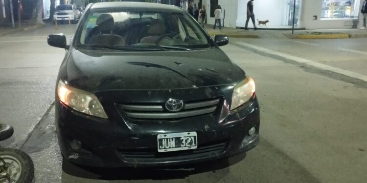 ACCIDENTE EN CENTRICA ESQUINA. UN HOMBRE RESULTO HERIDO