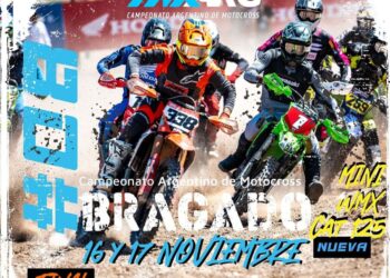 BRAGADO SERÁ ESCENARIO DEL PREMIO CORONACIÓN DEL CAMPEONATO ARGENTINO DE MOTOCROSS.