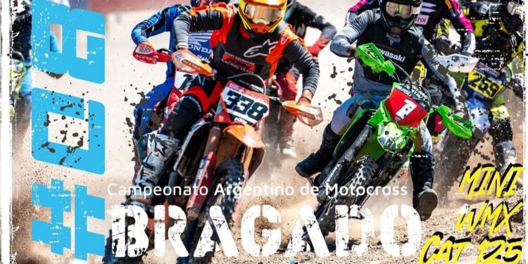 BRAGADO SERÁ ESCENARIO DEL PREMIO CORONACIÓN DEL CAMPEONATO ARGENTINO DE MOTOCROSS.