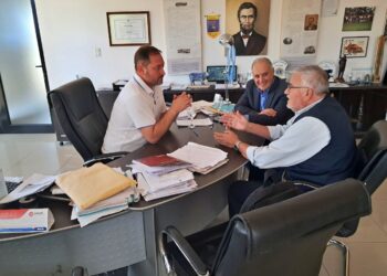 EL INTENDENTE DE LINCOLN RECIBIÓ AL FUNCIONARIO NACIONAL VICENTE GATICA