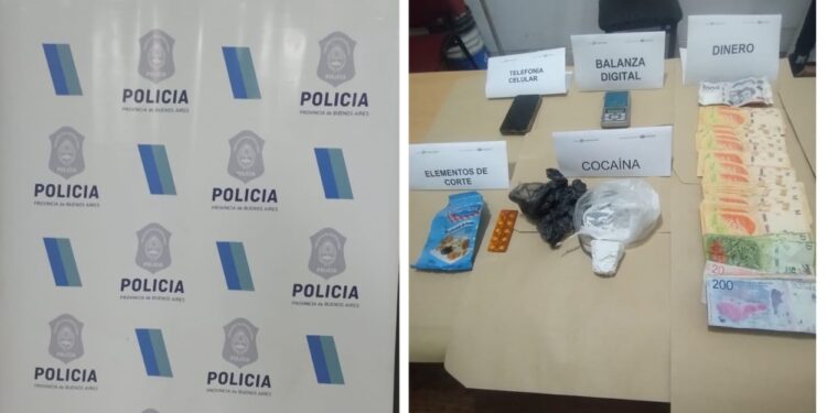 DETIENEN UNA PAREJA QUE TENIA COCAINA EN SU PODER. UNO DE ELLOS ES DE MAR DEL PLATA