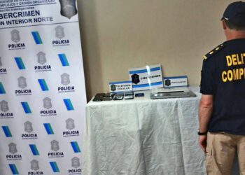 EN BRAGADO ALLANAMIENTO POR UNA CAUSA DE CORRUPCION Y PORNOGRAFIA QUE INVOLUCRA A MENORES