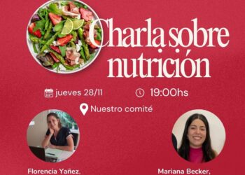 EL COMITÉ UCR BRAGADO CONTINUA CON ACTIVIDADES PARA LA COMUNIDAD: CHARLA SOBRE NUTRICIÓN.