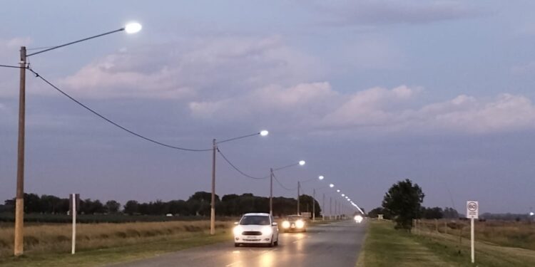 O´BRIEN: EL ACCESO TIENE LUCES LED. SE HABILITÓ EL SABADO 1 O´BRIEN: EL ACCESO TIENE LUCES LED. SE HABILITÓ EL SABADO