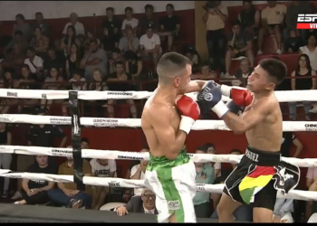 CON TRANSMISION DE ESPN, EL “DEMONIO” MUGURUZA GANÓ POR NOCAUT EN BRAGADO