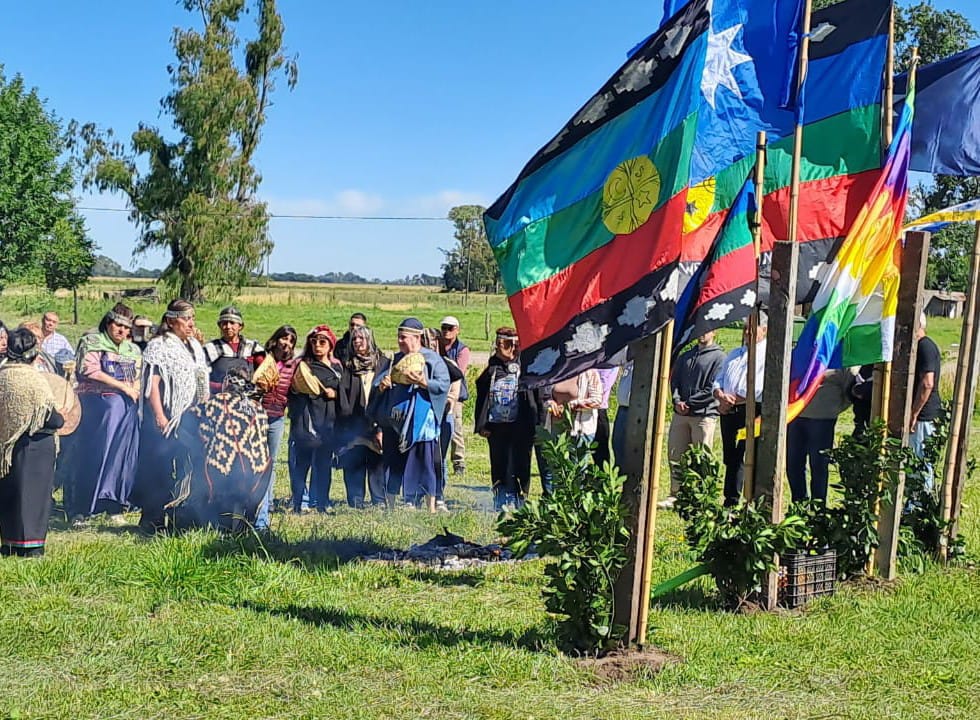 AMALIA COÑEQUIR FUE UNGIDA COMO LONKO DE LA COMUNIDAD MAPUCHE DE OLASCOAGA. 4 amalia lonko