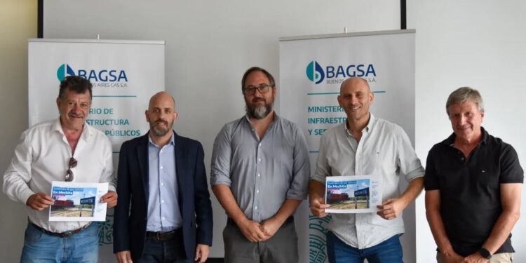 BAGSA INFORMO QUE SE LLEVARA A CABO LA OBRA DE GAS NATURAL PARA MECHITA, ENTRE BRAGADO Y ALBERTI