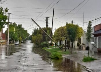 UN FURIOSO TEMPORAL PRODUJO SEVEROS DAÑOS A LA INFRAESTRUCTURA DE RED DE ENERGIA